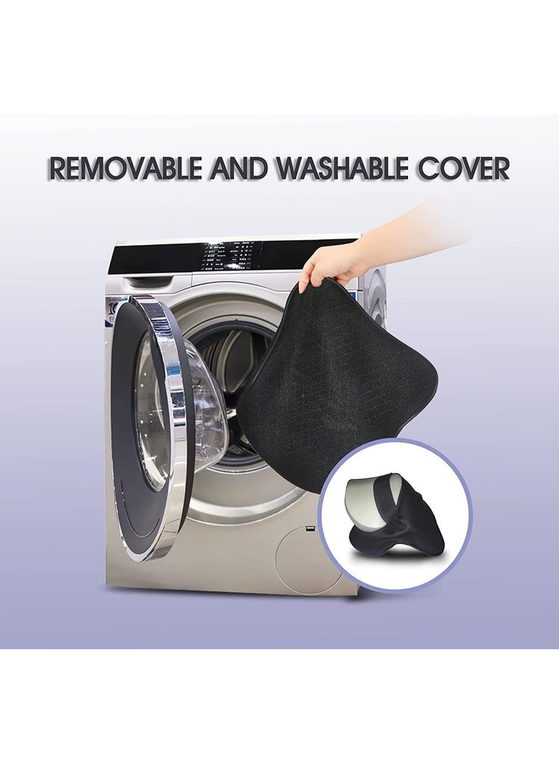 Memory Foam Car Neck Rest Pillow Seat Cushion Neck Support Headrest Ergonomic Help Relieve Neck Pain for Driver Front Back Seat, Office Chair, Fit Most Vehicles (Black Pack of 2) - Image 5